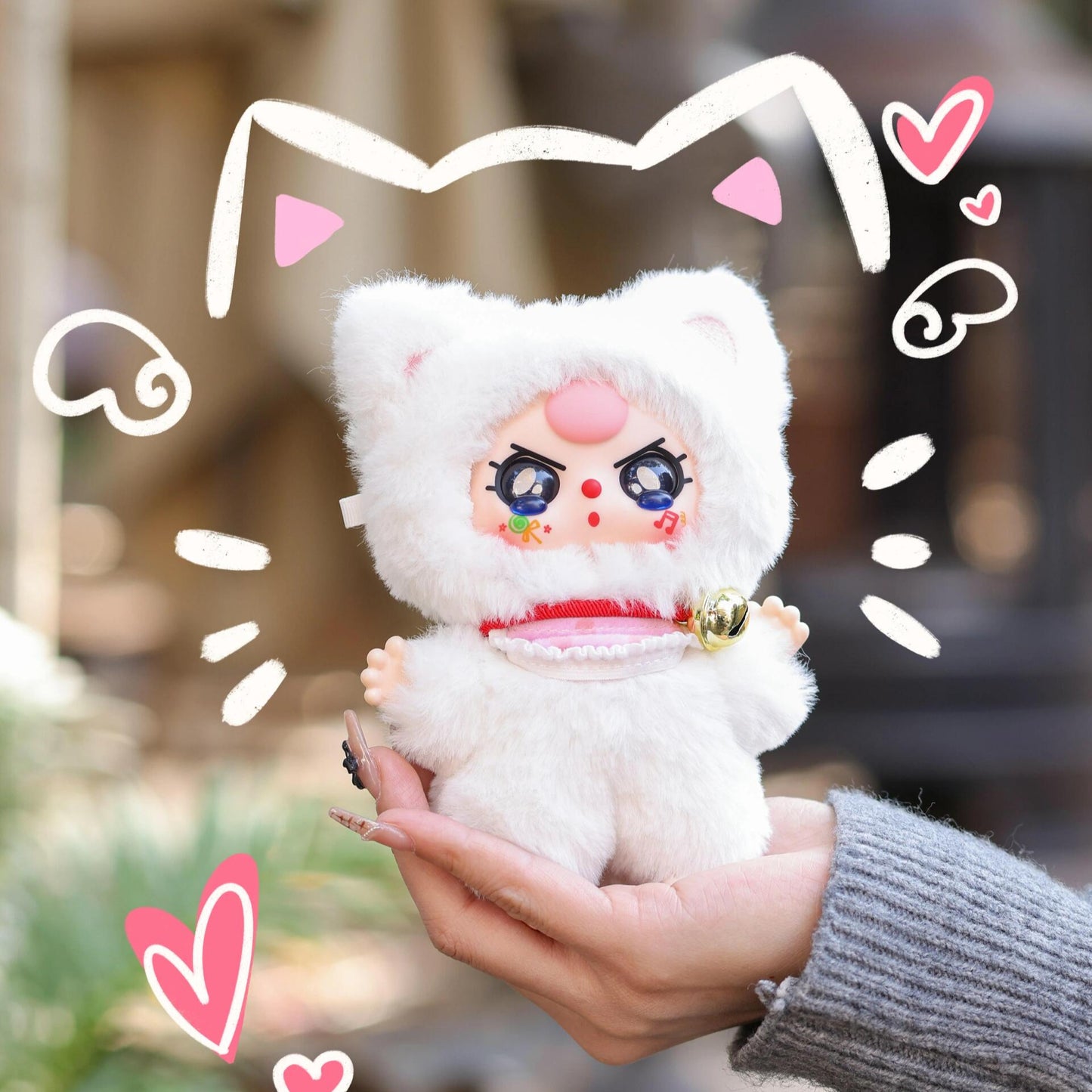 Baby Three Billionaire Cat Plush Series Blind Box