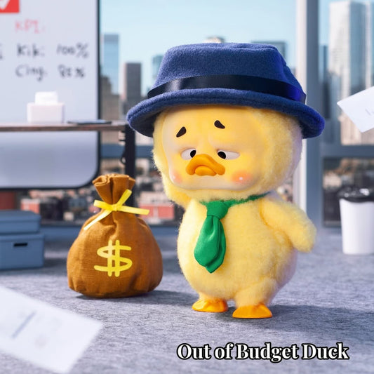 RONGCREATOR UPSETDUCK Work Upsets Me SJD Plush Blind Box