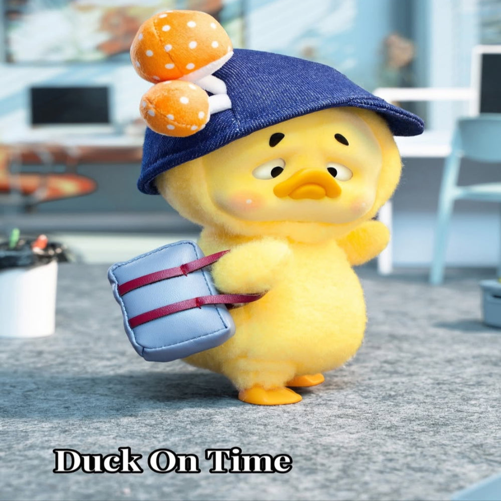 RONGCREATOR UPSETDUCK Work Upsets Me SJD Plush Blind Box