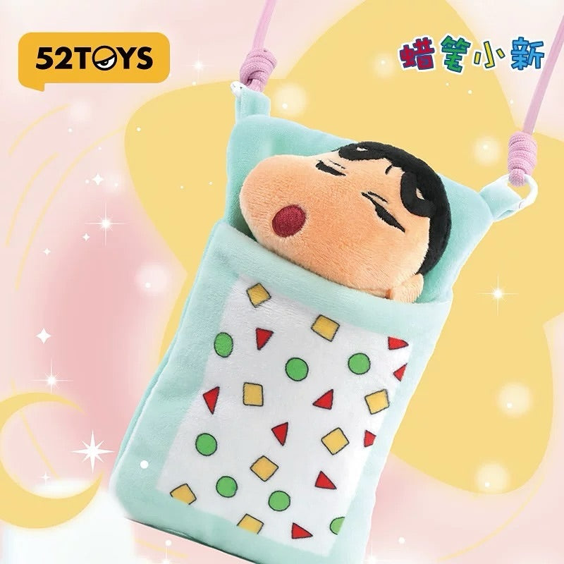 52TOYS Crayon Shin-chan Plush Phone Lanyard/Phone Bag