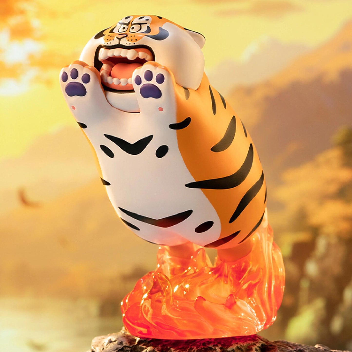 Funism Alexander the Fat Tiger Soaring Dragon and Pouncing Tiger Series Blind Box