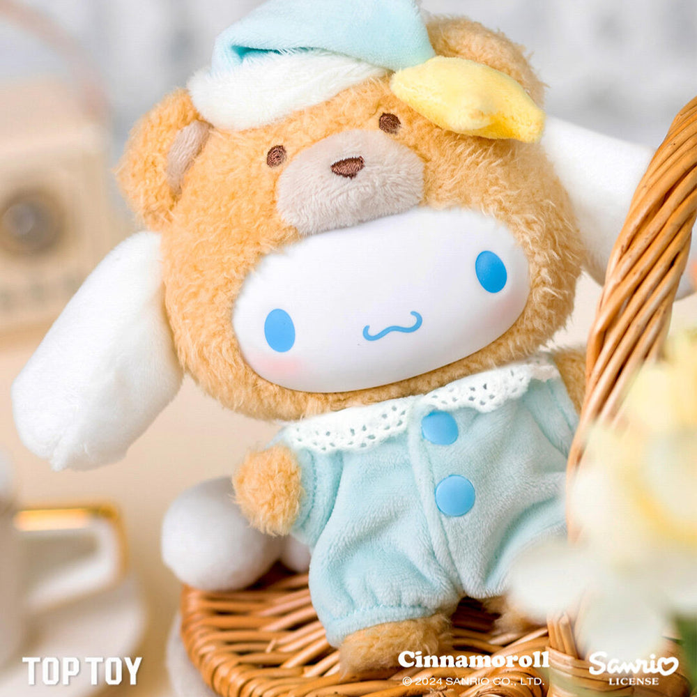 TOP TOY Sanrio Characters Latte Baby Series Plush Doll Figures
