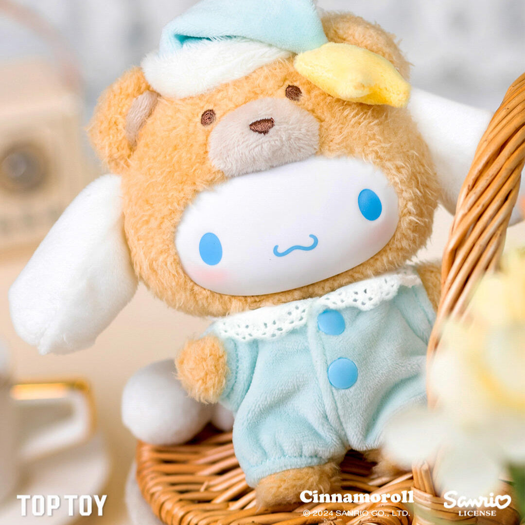 TOP TOY Sanrio Characters Latte Baby Series Plush Doll Figures