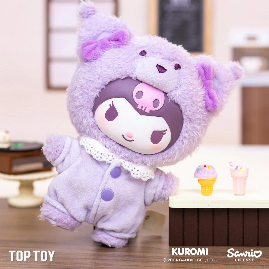 TOP TOY Sanrio Characters Latte Baby Series Plush Doll Figures