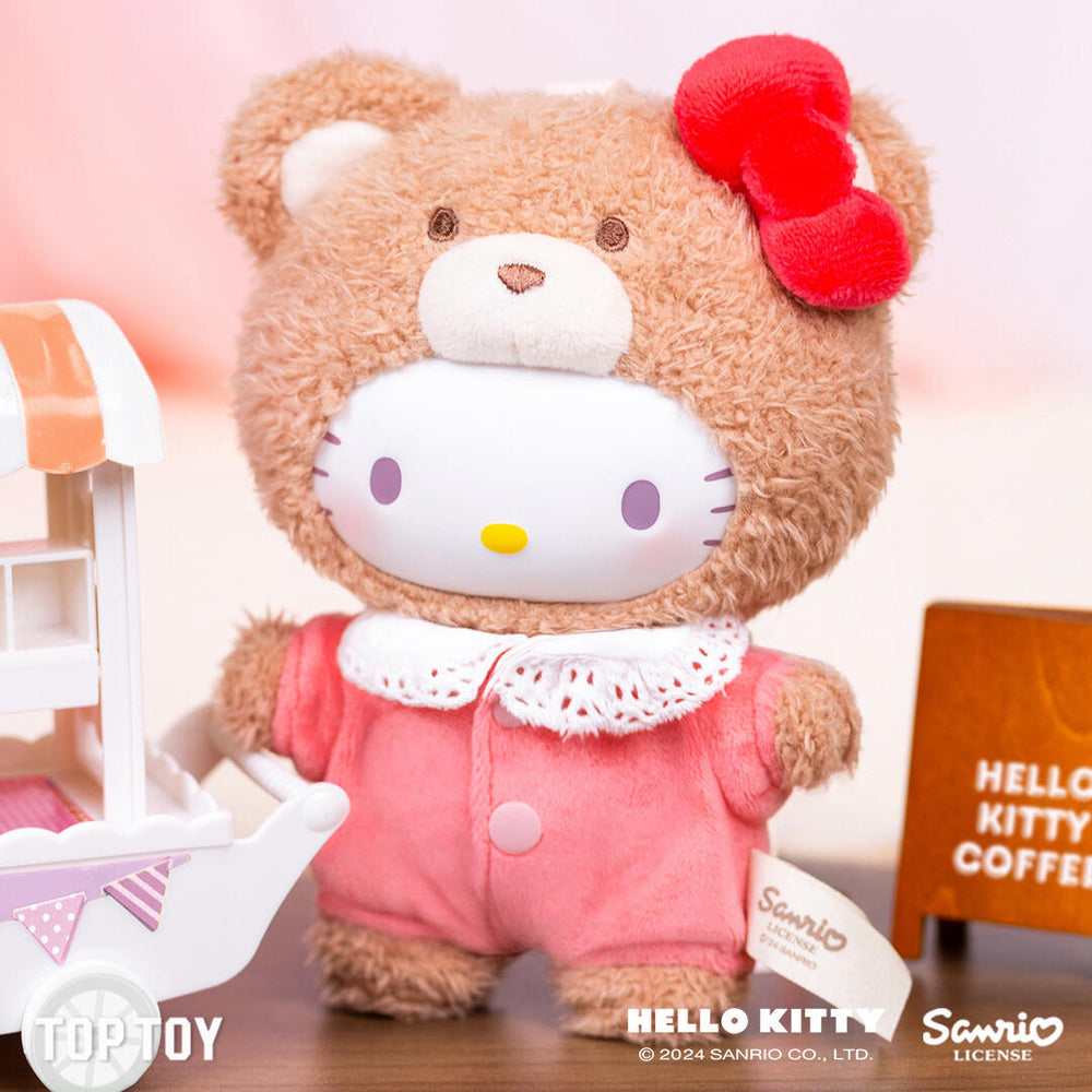 TOP TOY Sanrio Characters Latte Baby Series Plush Doll Figures