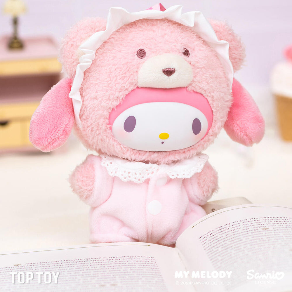 TOP TOY Sanrio Characters Latte Baby Series Plush Doll Figures