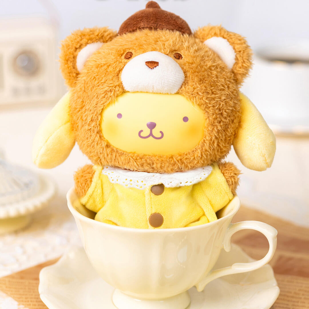 TOP TOY Sanrio Characters Latte Baby Series Plush Doll Figures