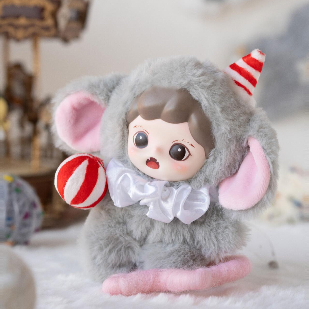 TNT SPACE Zoraa Fluffy Cabin Series Vinyl Plush Doll