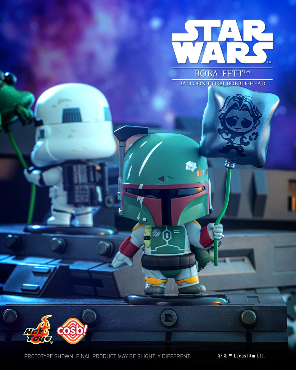 Star Wars Balloon Cosbi Bobble-Head Collection Blind Box