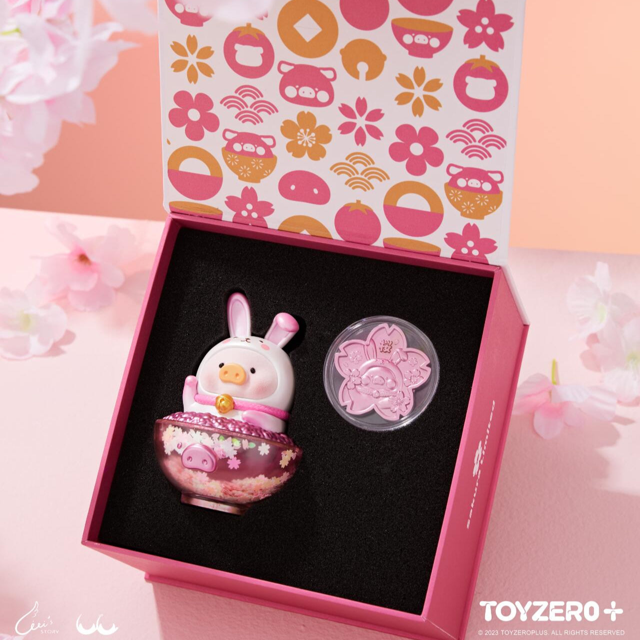 52TOYS LuLu The Piggy Sakura Limited Edition