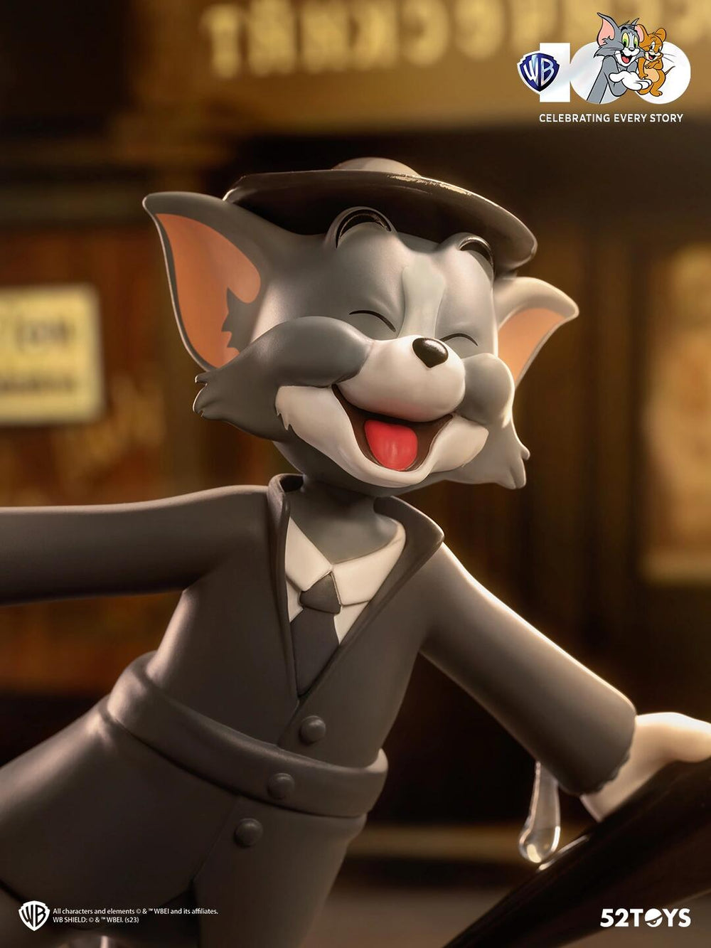 52TOYS Tom and Jerry Warner 100th Anniversary Series Sing in The Rain