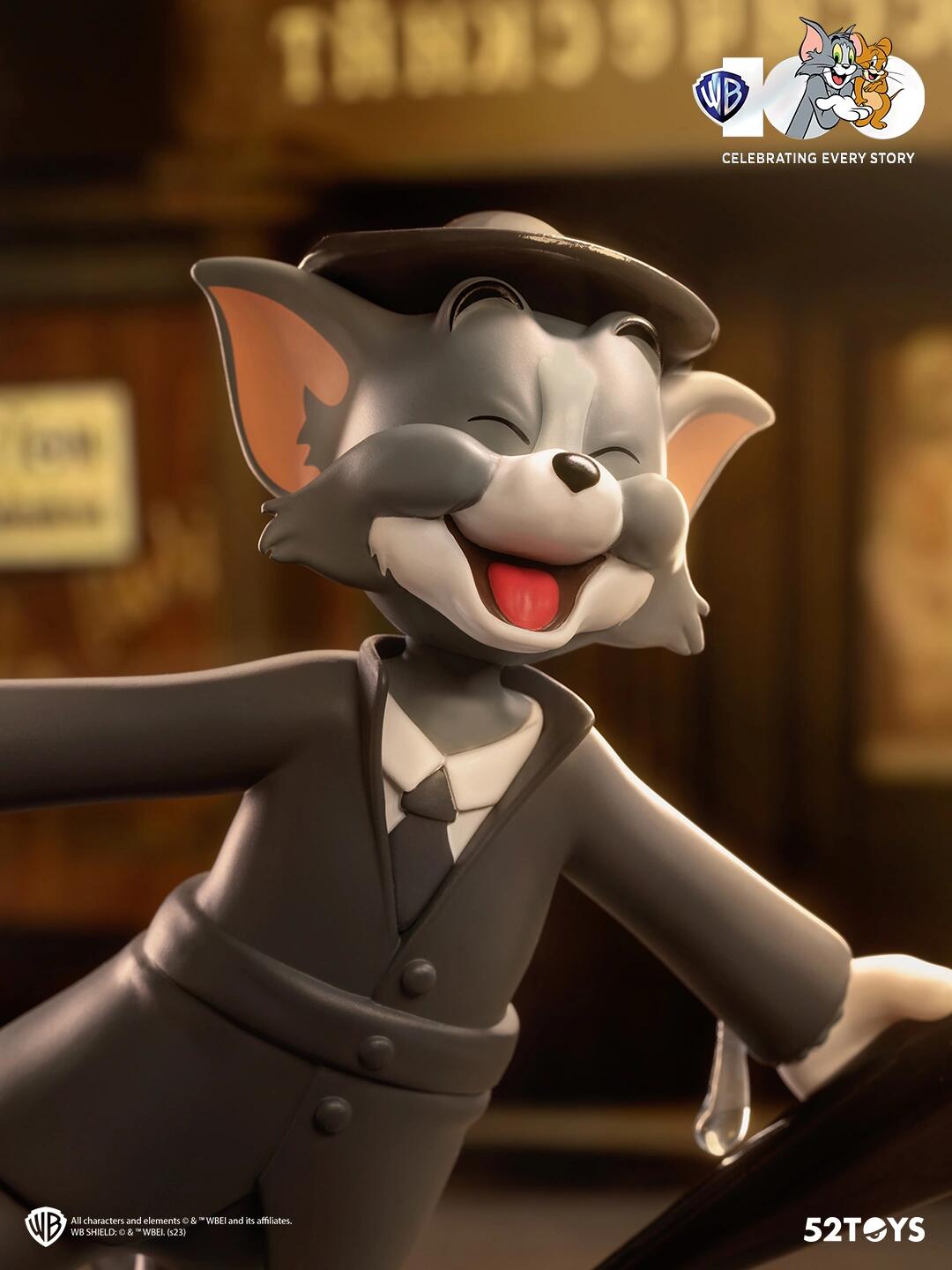 52TOYS Tom and Jerry Warner 100th Anniversary Series Sing in The Rain