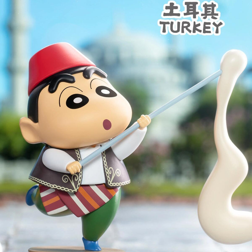 52TOYS Crayon Shin-Chan Travel Around World Vol. 3 Series Blind Box Toys