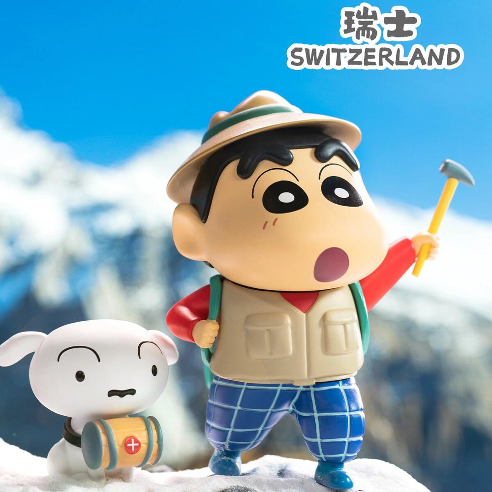 52TOYS Crayon Shin-Chan Travel Around World Vol. 3 Series Blind Box Toys