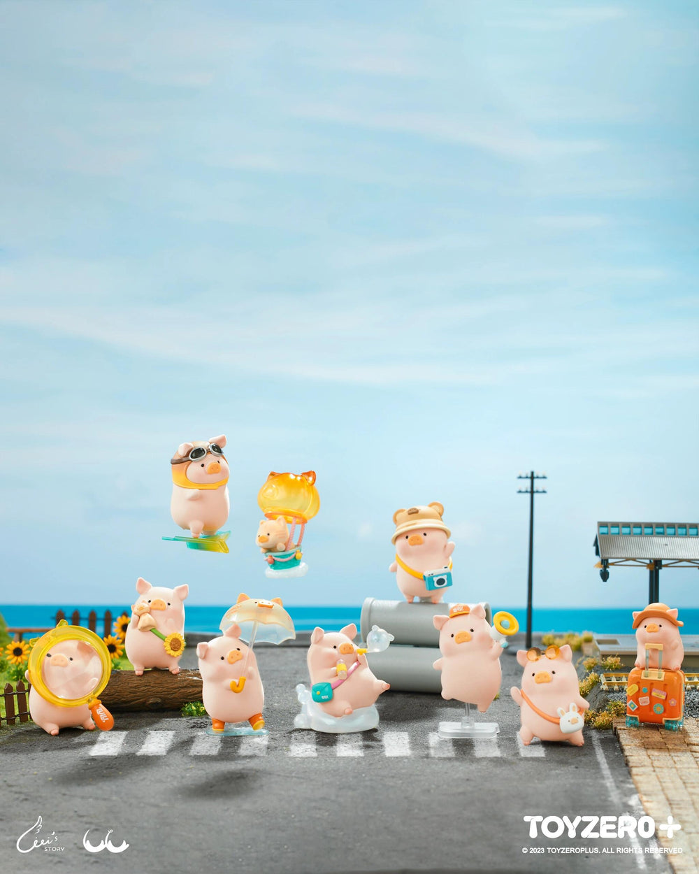 52TOYS LULU THE PIGGY'S TRAVEL BLIND BOX SERIES