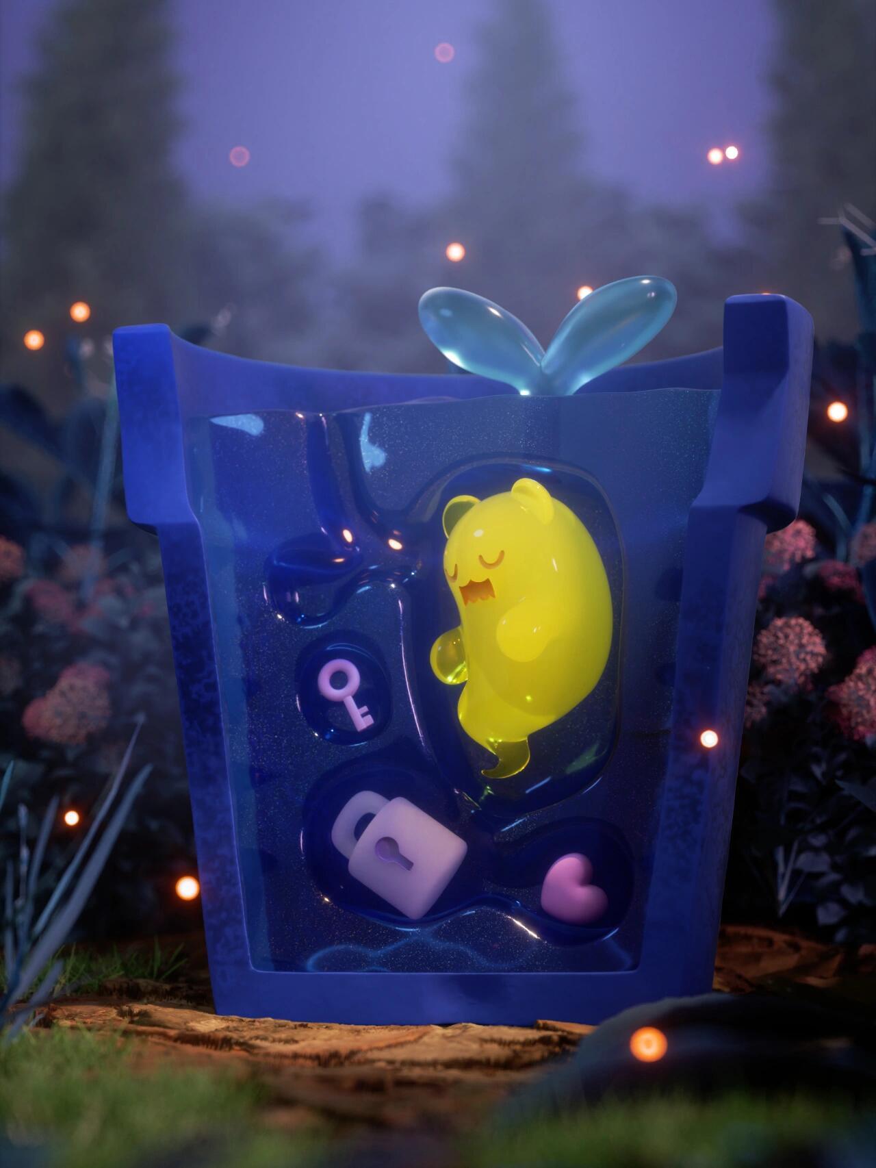 Finding Unicorn ShinWoo The Secret Bear Garden Series Blind Box