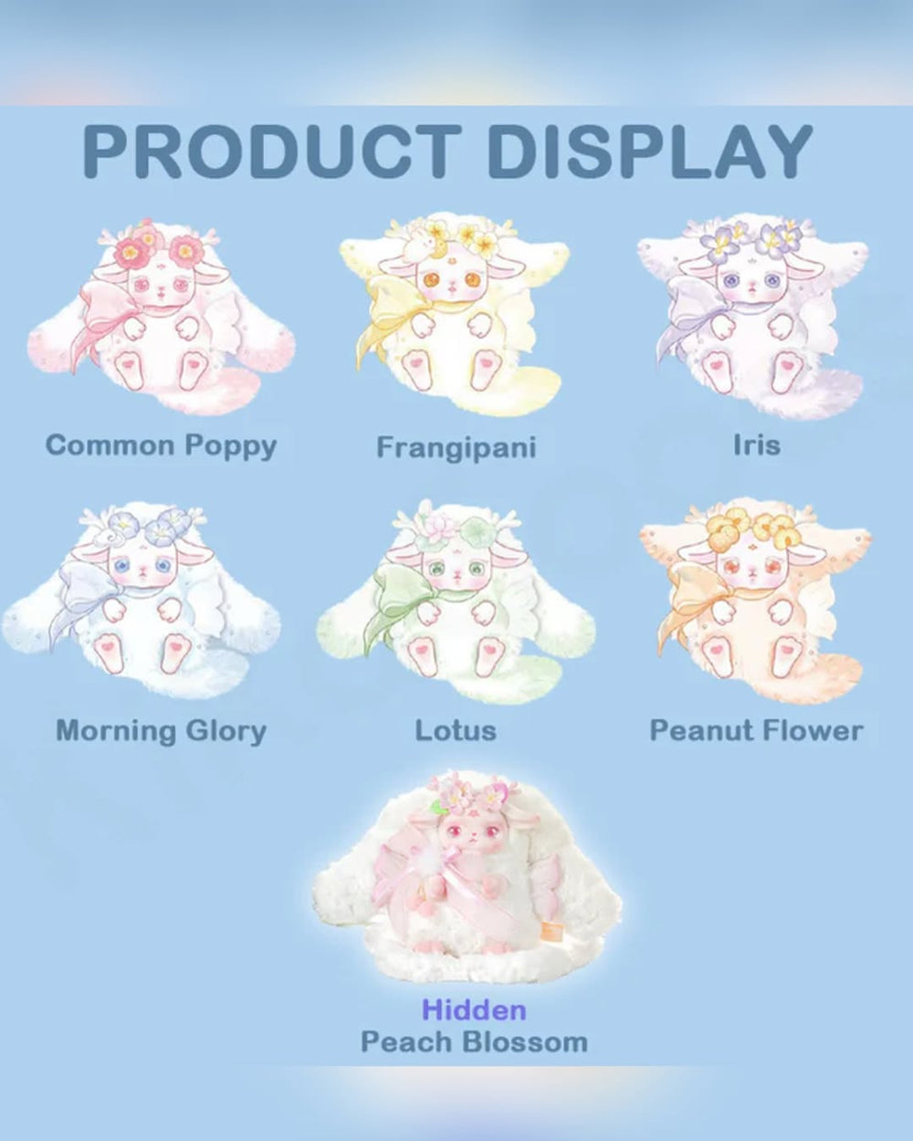 CQTOYS Loloan Blooming Deers Series Plush Blind Box