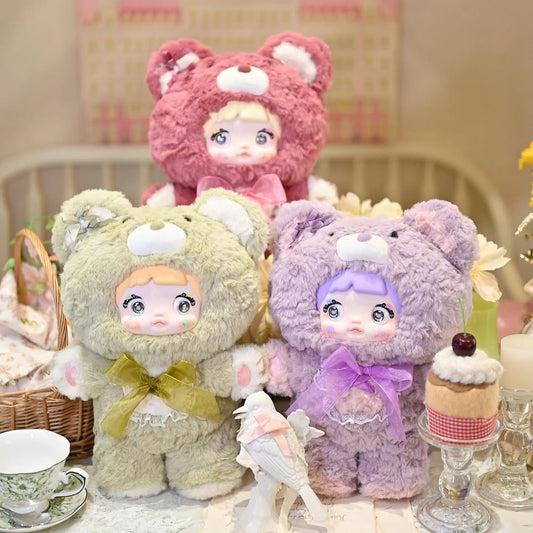 Hi TOY Nommi Good Night Bear 400% Series Plush Blind Box