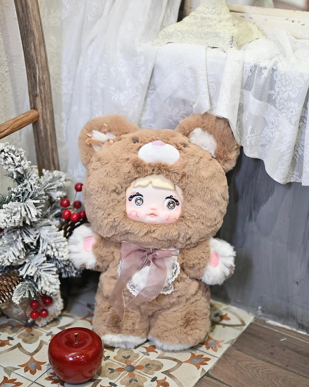 Hi TOY Nommi Good Night Bear 400% Series Plush Blind Box