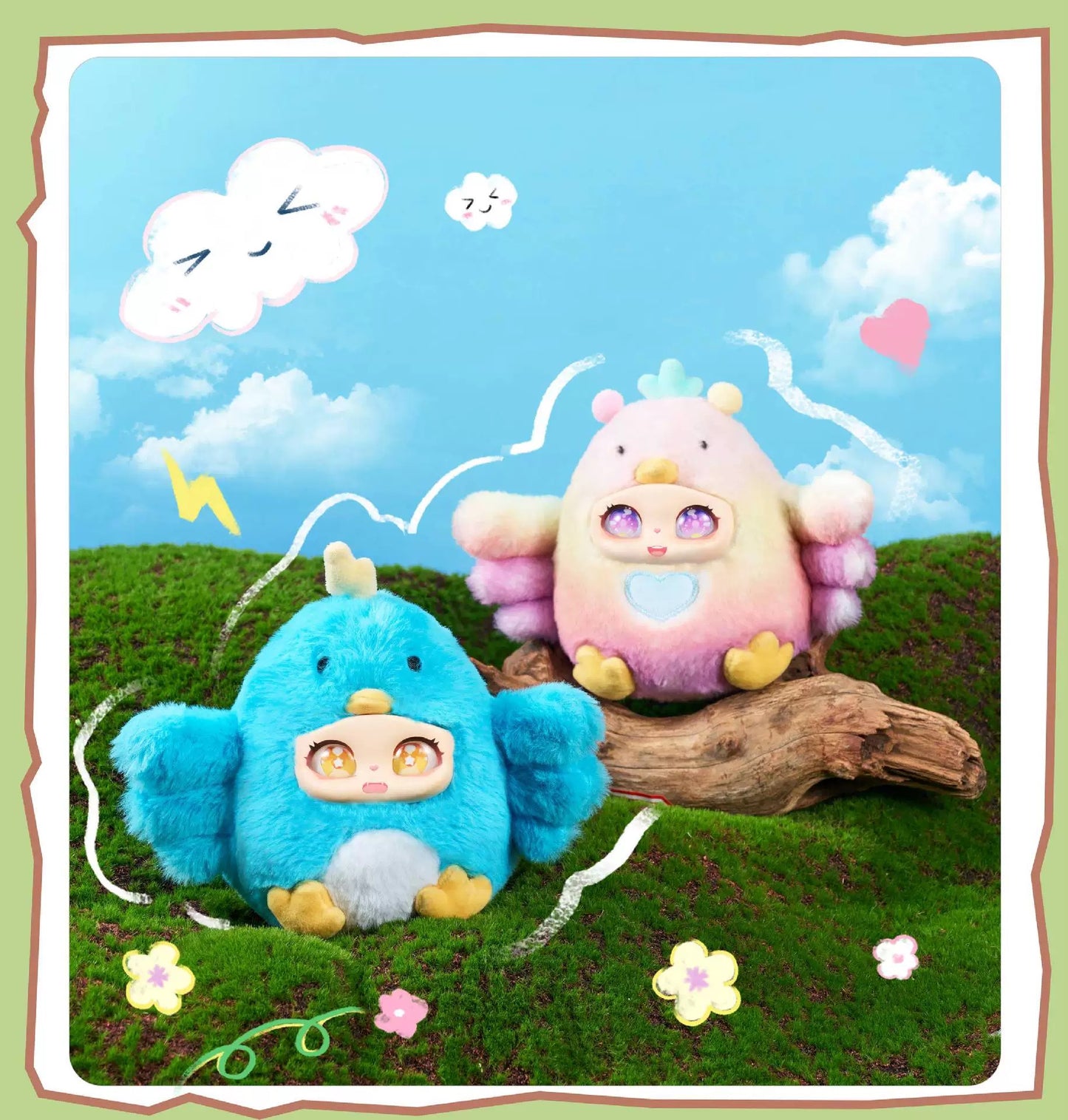 Moomoo Keychain Plush Blind Box