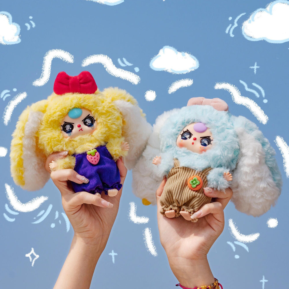 Baby Three V2 Rabbit Macaron Cute Bunny Plush Series Blind Box