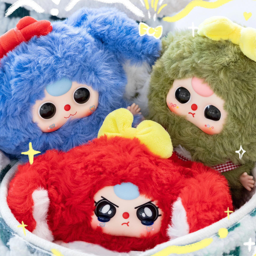 Baby Three V2 Rabbit Macaron Cute Bunny Plush Series Blind Box