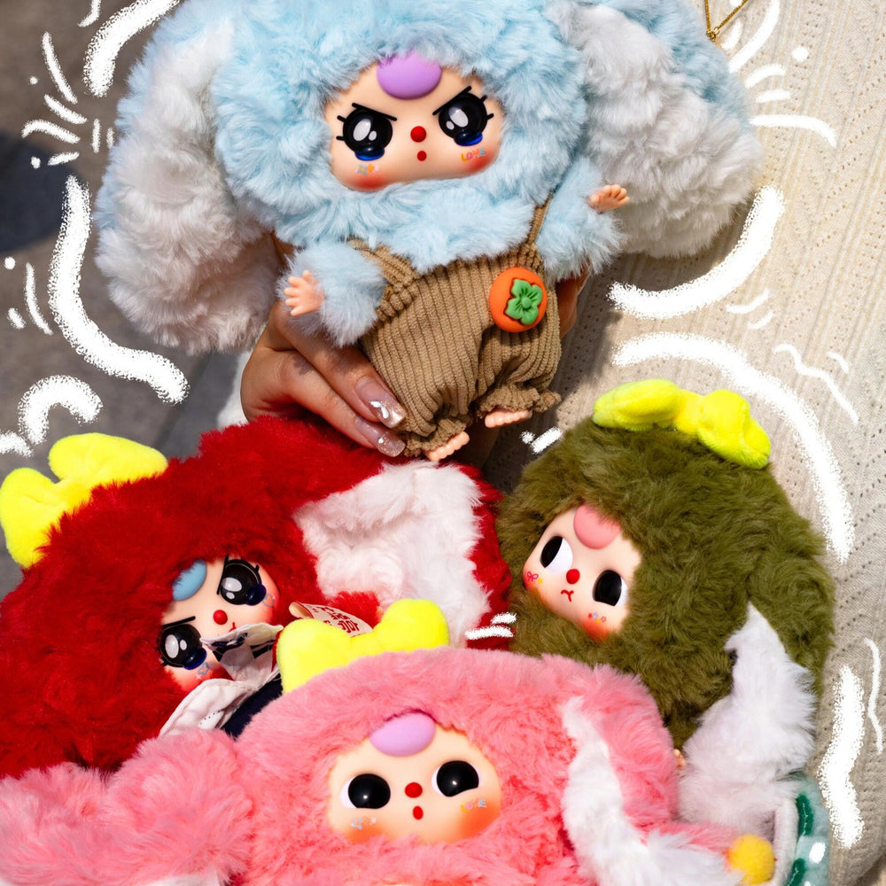 Baby Three V2 Rabbit Macaron Cute Bunny Plush Series Blind Box