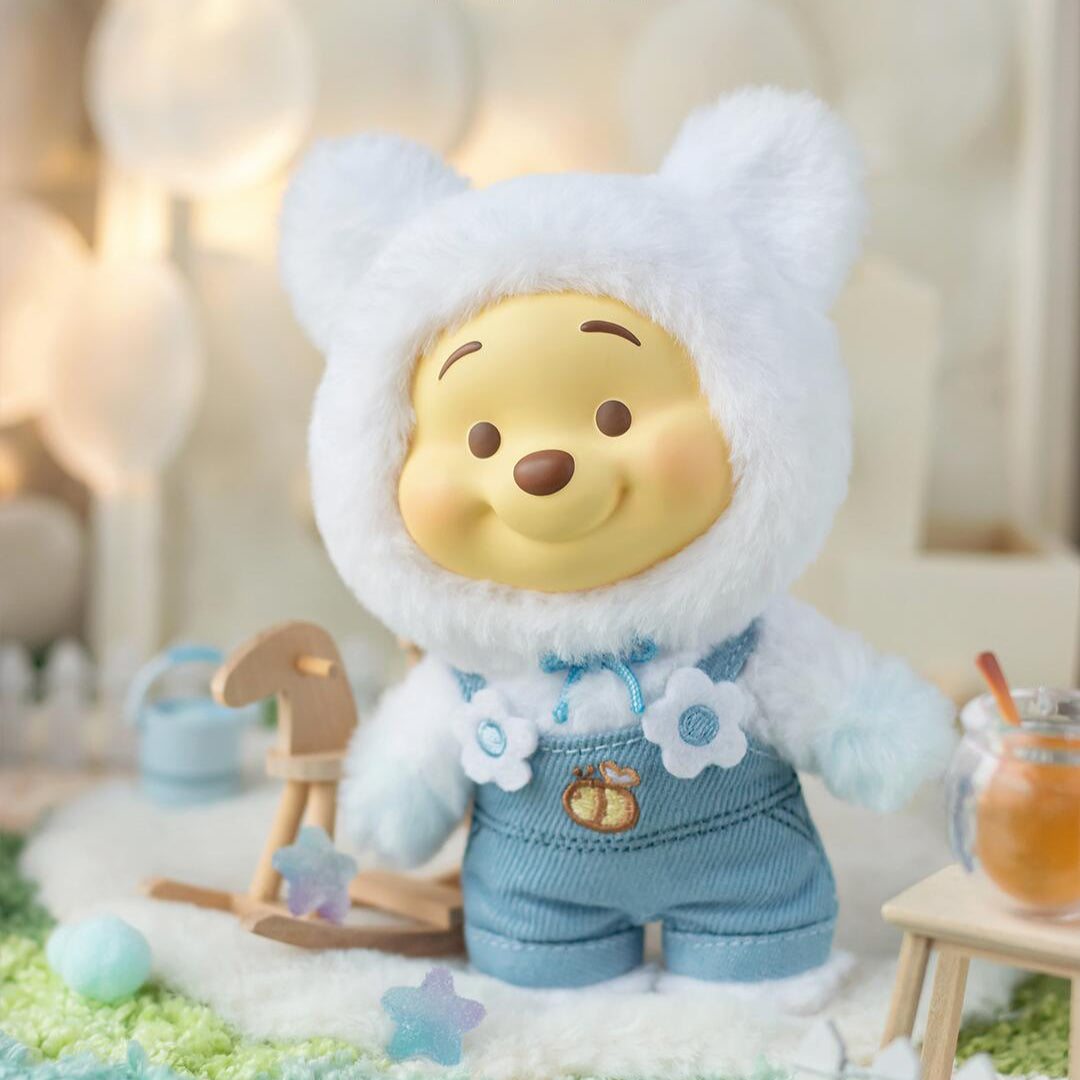 TOPTOY Disney Winnie the Pooh Candy Bear Series Vinyl Plush Blind Box