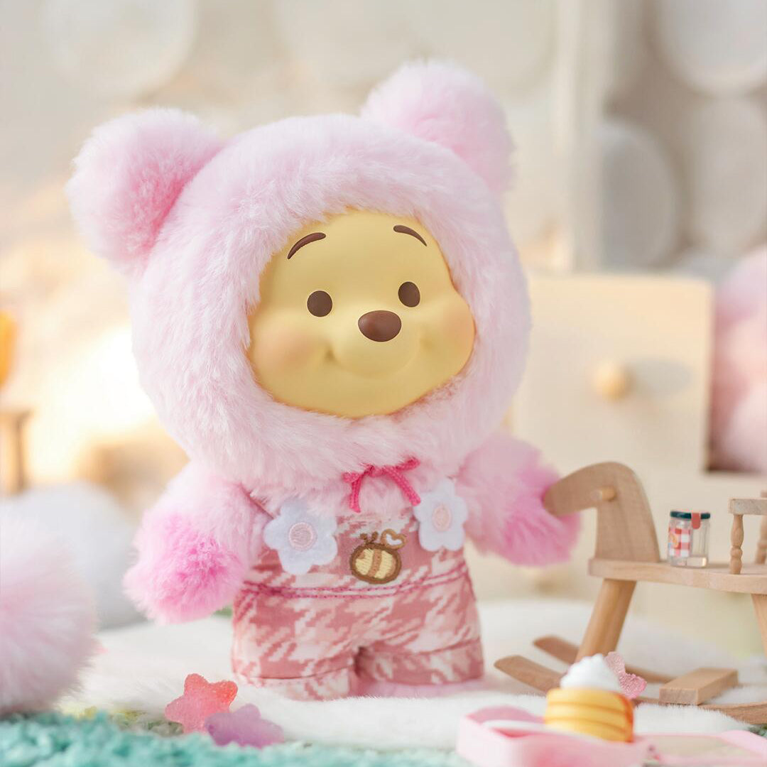 TOPTOY Disney Winnie the Pooh Candy Bear Series Vinyl Plush Blind Box