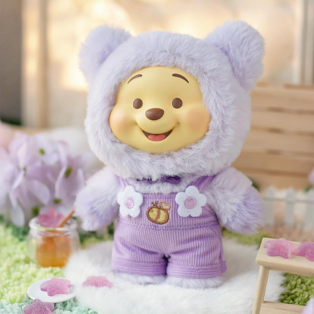 TOPTOY Disney Winnie the Pooh Candy Bear Series Vinyl Plush Blind Box