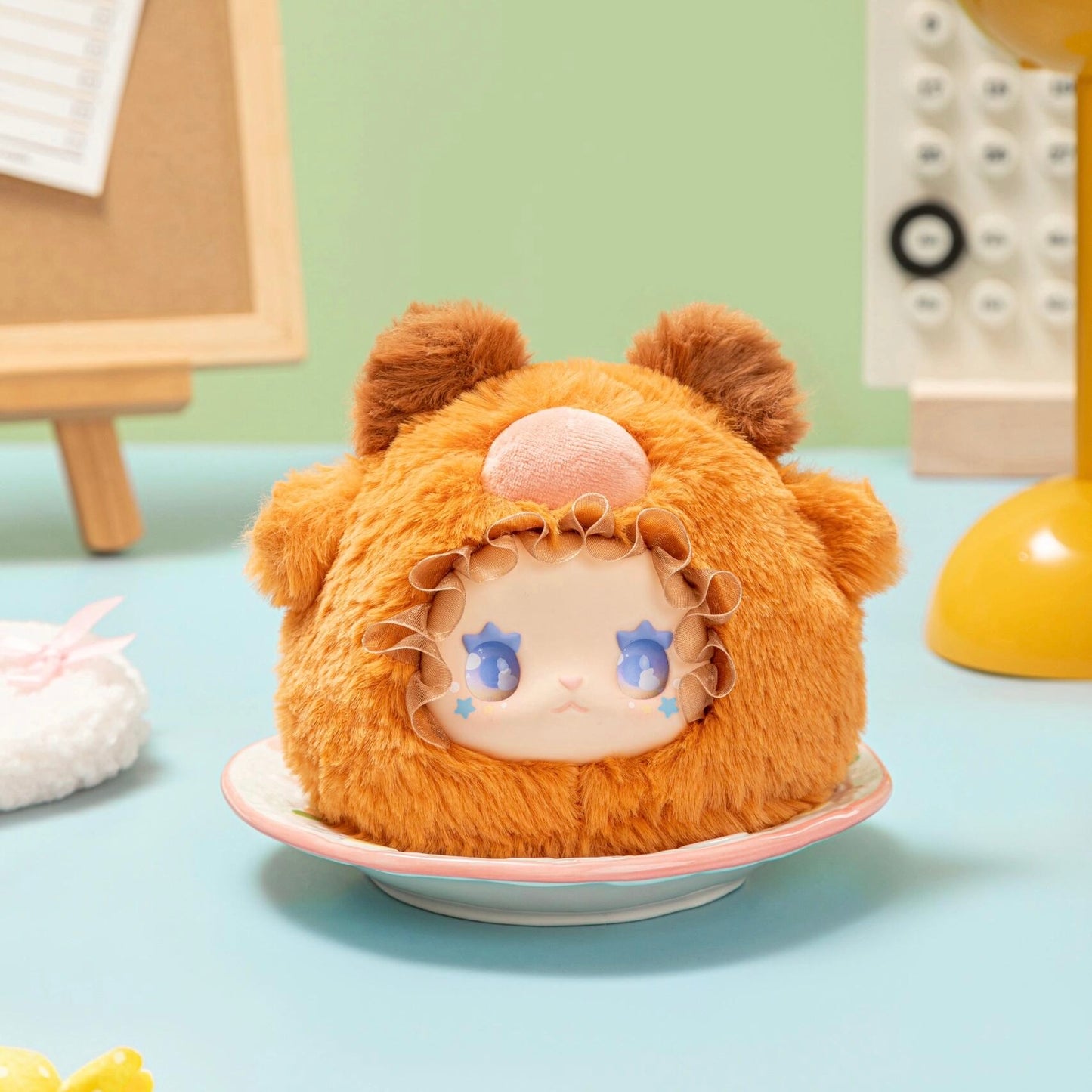 LOVELY EMMA RUA RUA ZOO Plush Keychain Blind Box