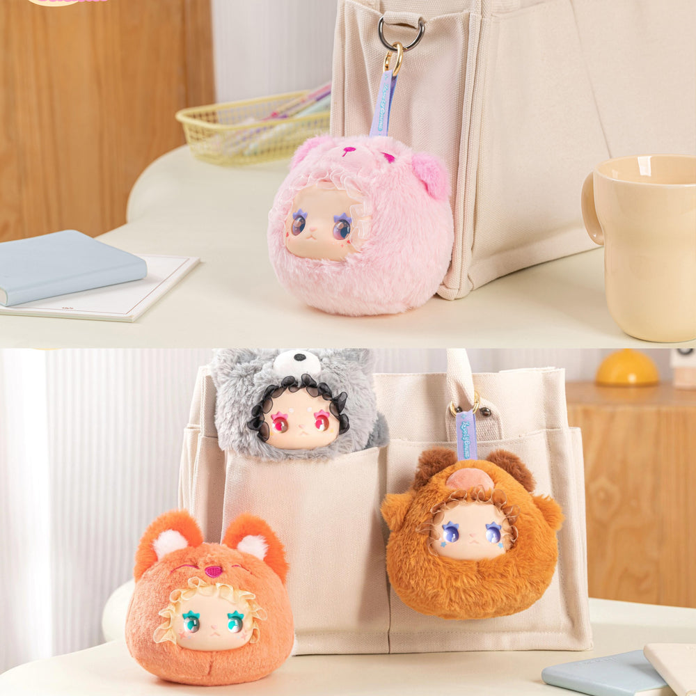 LOVELY EMMA RUA RUA ZOO Plush Keychain Blind Box