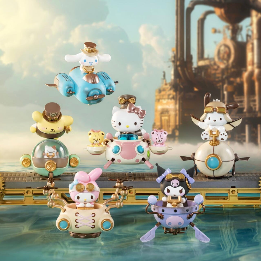 TOP TOY Sanrio Characters Steampunk Series Figures