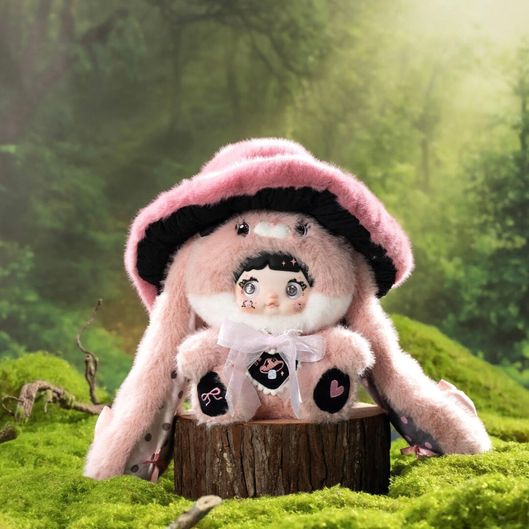 Hi TOY Nommi Mushroom Hat 400% Series Plush Blind Box