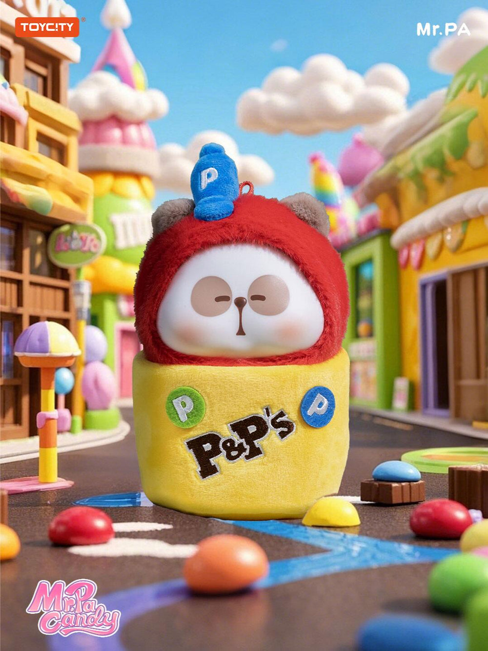 MR.PA - Candy Series Vinyl Plush Keychain Blind Box