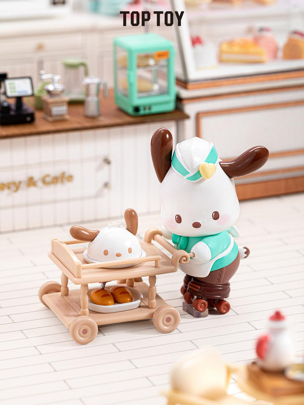 TOP TOY Sanrio Characters Roller Skating Restaurant Series Figure Blind Box
