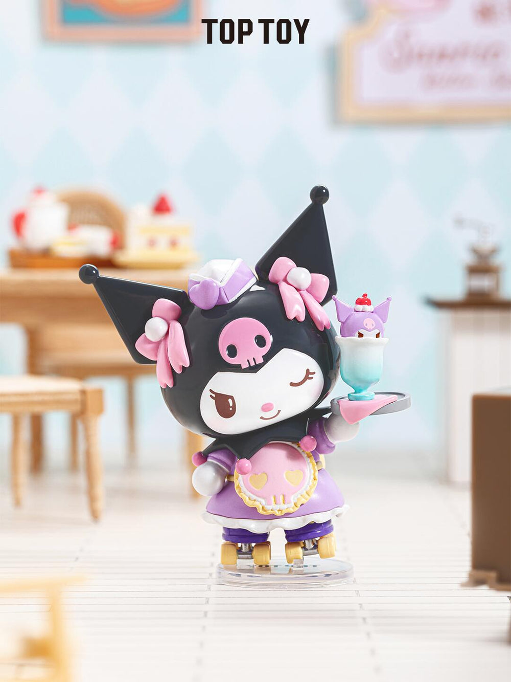 TOP TOY Sanrio Characters Roller Skating Restaurant Series Figure Blind Box