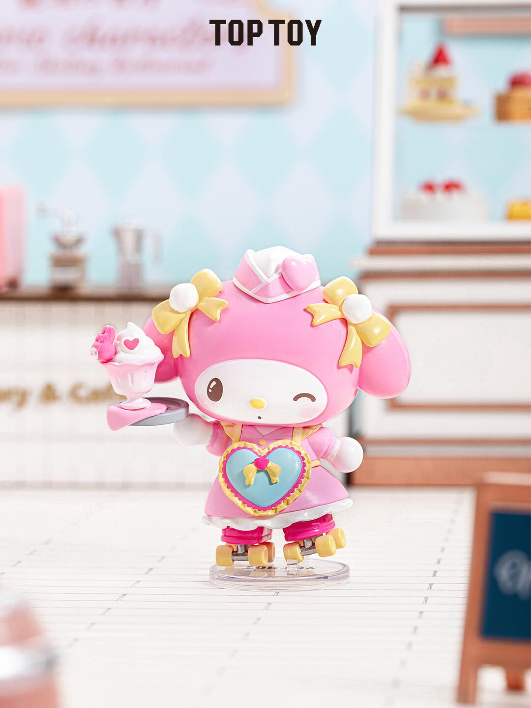 TOP TOY Sanrio Characters Roller Skating Restaurant Series Figure Blind Box