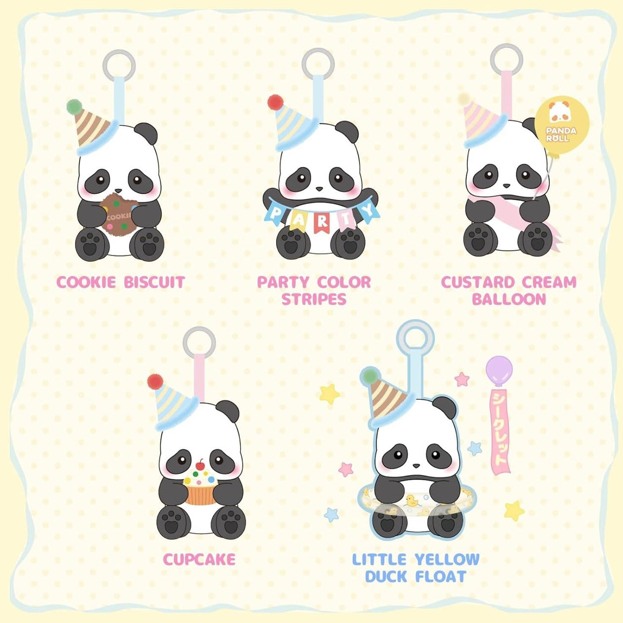 52TOYS Panda Roll Party Series