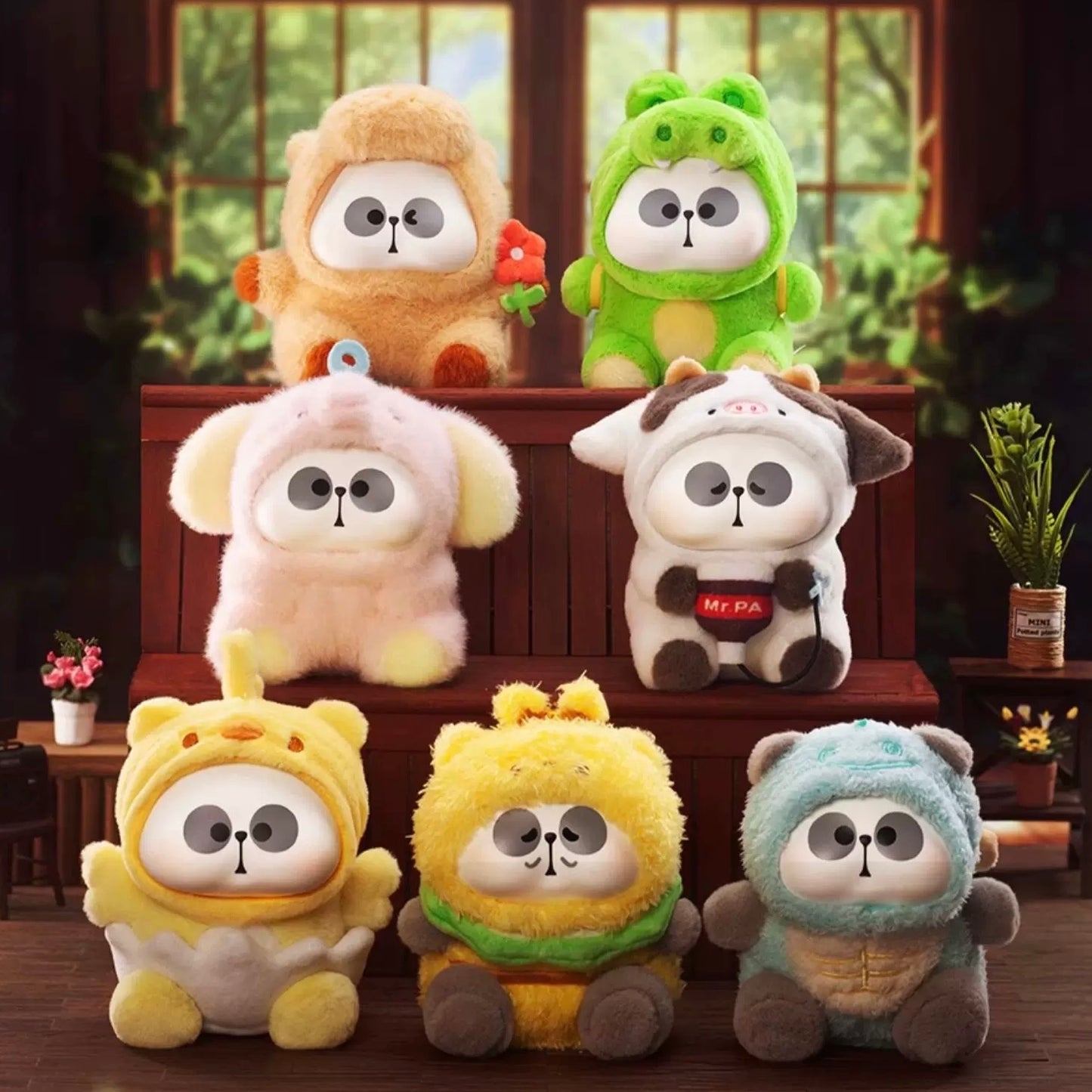 TOYCITY MR.PA Animal Co.Ltd Plush Blind Box
