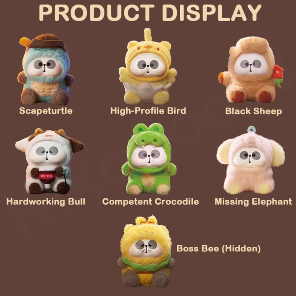 TOYCITY MR.PA Animal Co.Ltd Plush Blind Box