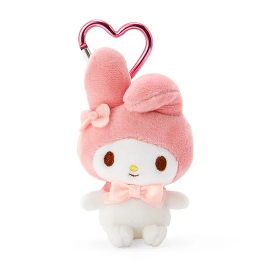 Japan Sanrio Original Mini Mascot Holder with Heart Carabiner