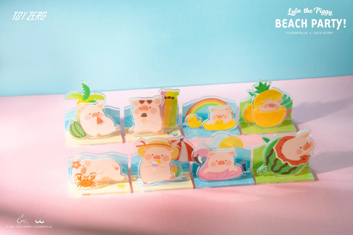 52TOYS LULU BEACH PARTY ACRYLIC BLIND BOX SERIES
