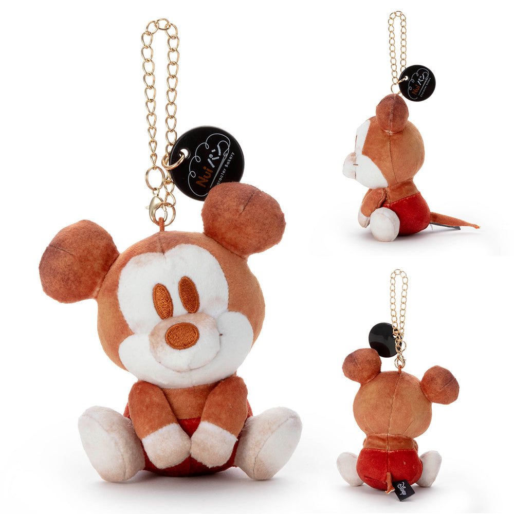 Disney Character Nui Bread Chain Strap Mascot Character Bread (Sitting) Mickey Mouse