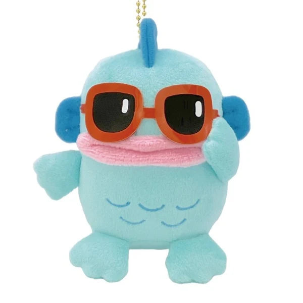SANRIO HANGYODON 40TH ANNIVERSARY LIMITED SERIES MASCOT HOLDER /PLUSH KEYCHAIN