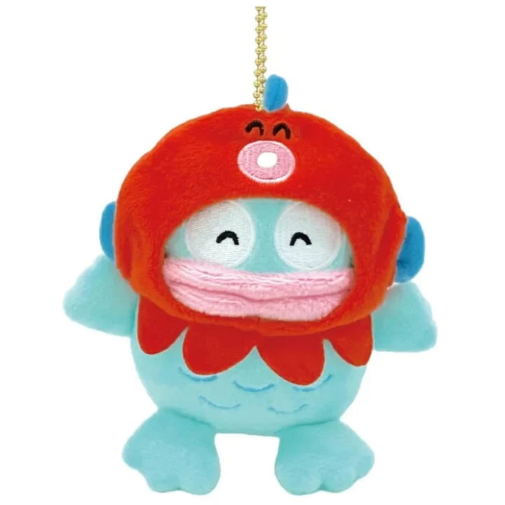 SANRIO HANGYODON 40TH ANNIVERSARY LIMITED SERIES MASCOT HOLDER /PLUSH KEYCHAIN