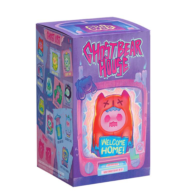 FINDING UNICORN ShinWoo Ghost Bear House Series Blind Box