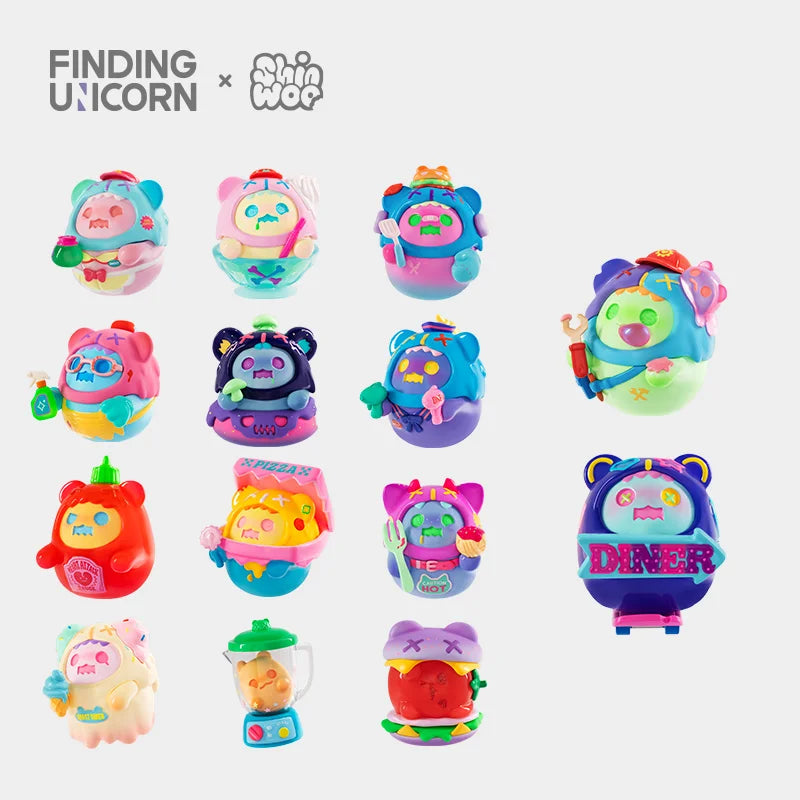 FINDING UNICORN ShinWoo Ghost Diner Series Blind Box