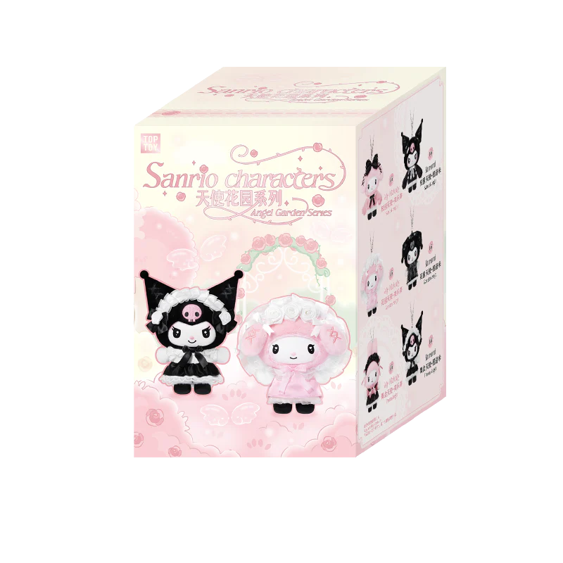 TOP TOY Sanrio Characters Angel Garden Series Plush Pendant Blind Box