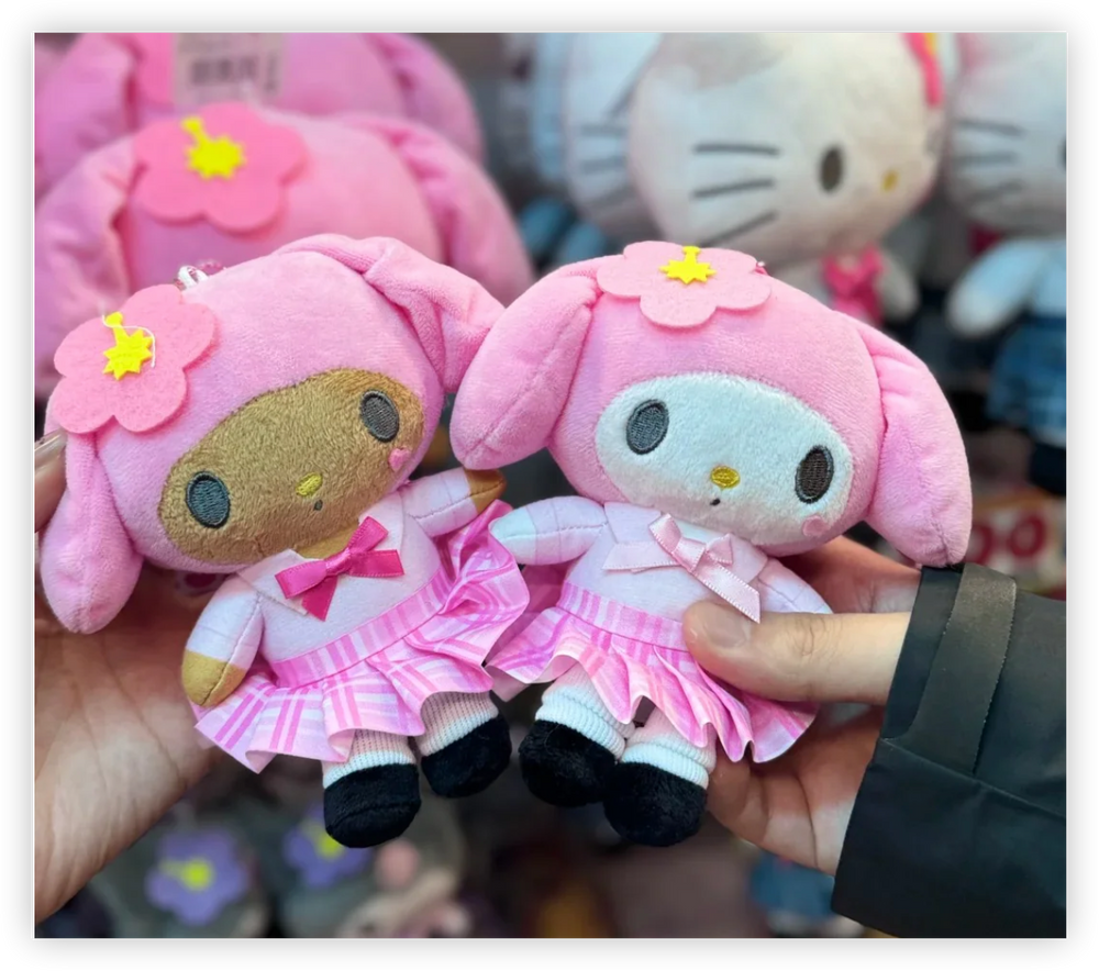 SANRIO｜HATAKEYAMA SHOJI MASCOT HOLDER /PLUSH KEYCHAIN